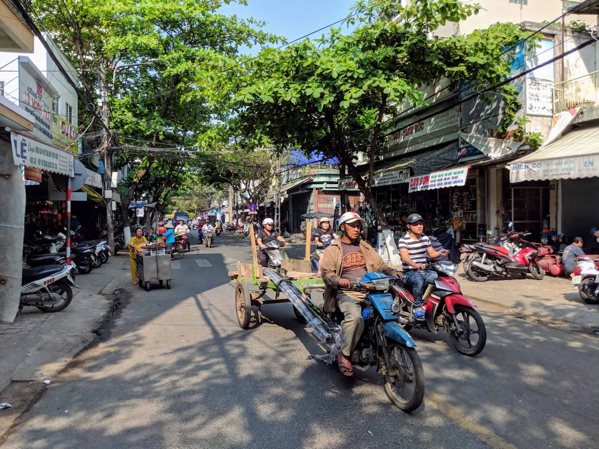 Danang street scene