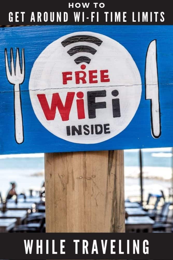 How to get around Wi-fi time limits