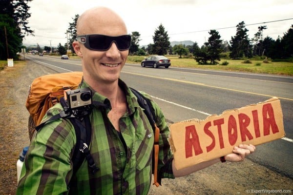 Hitchhiking with a GoPro