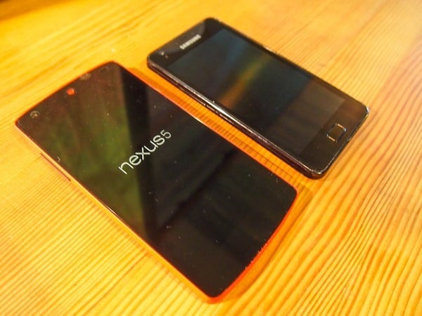 Nexus 5 v Galaxy S2