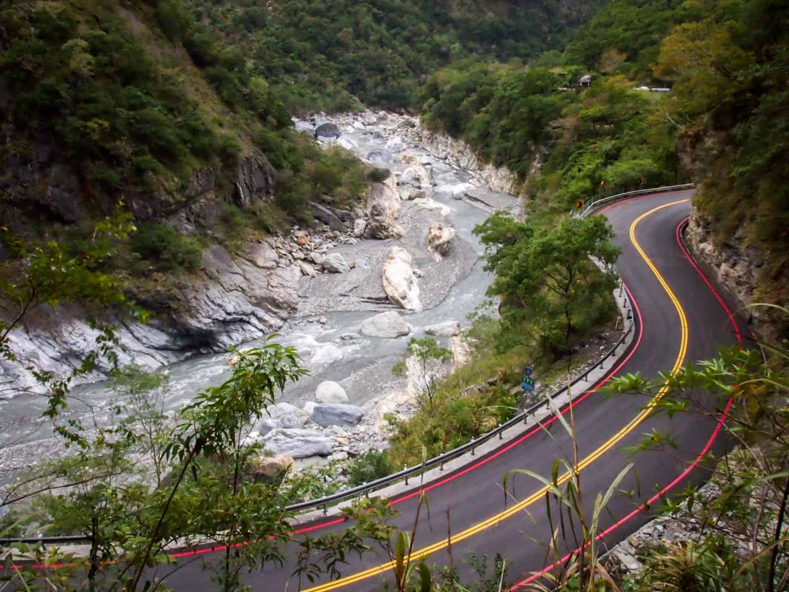 Taroko Gorge road