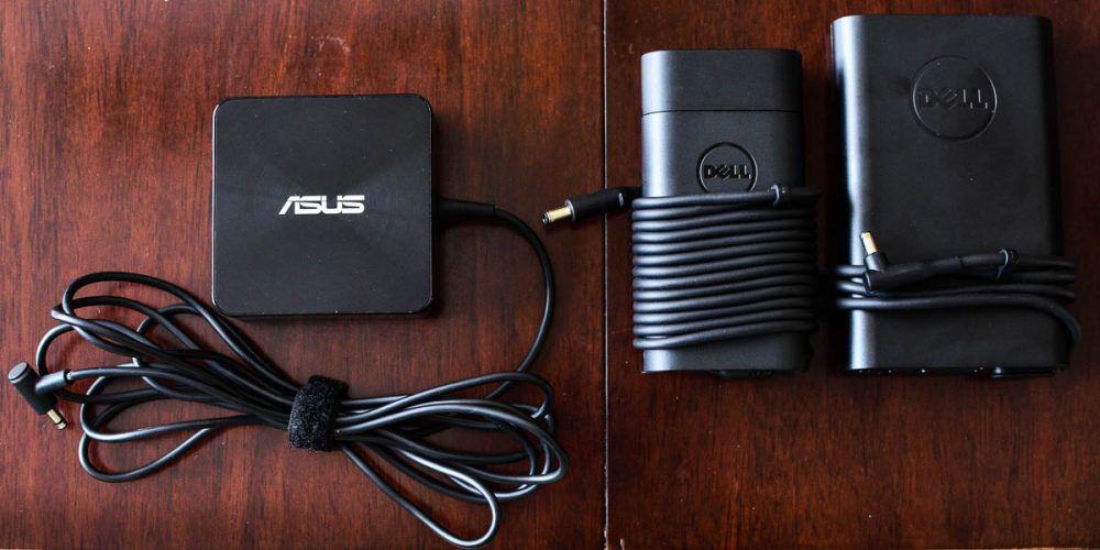 Who knew that power adapter design could make such a difference. (Asus - Dell XPS - Dell Power Companion)