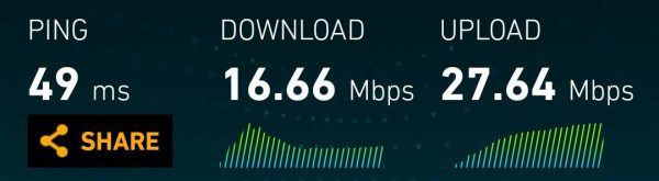 Oaxaca Telcel LTE speed