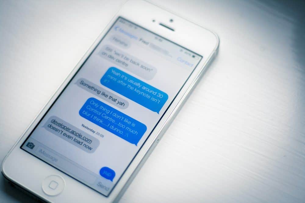 iPhone 5 iMessages