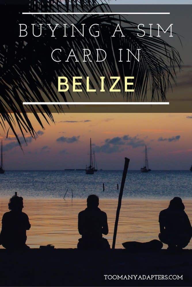 Buying a SIM Card in Belize
