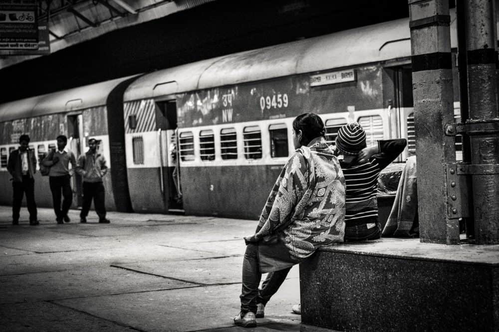 India Train Station