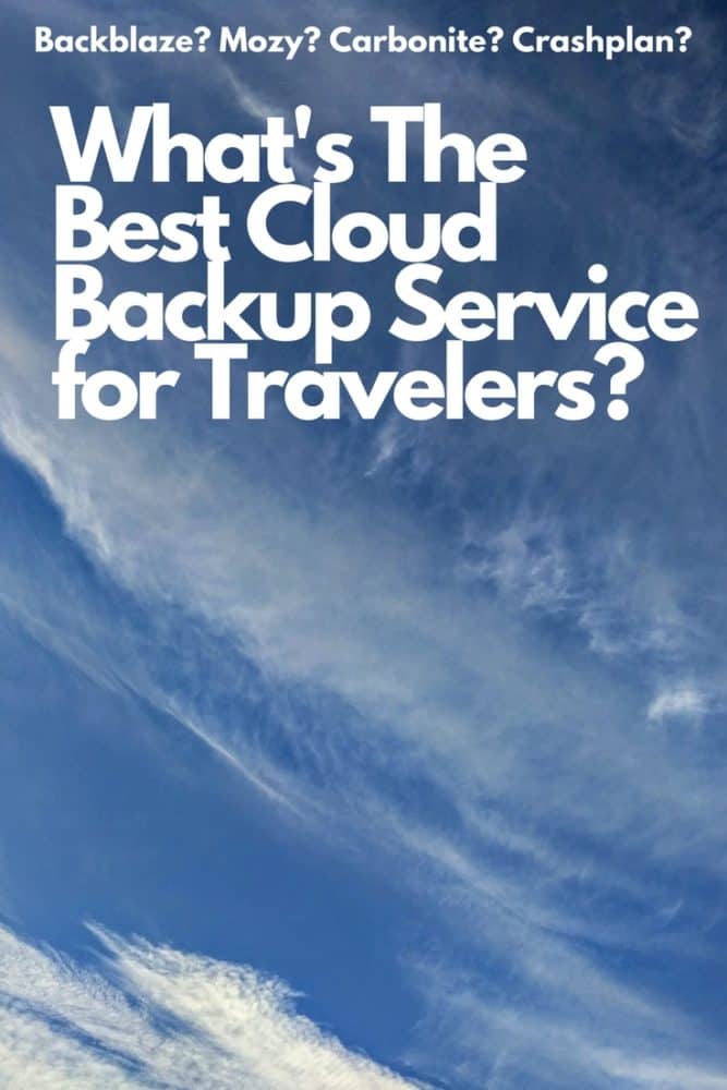 The Best Cloud Backup Service for Travelers