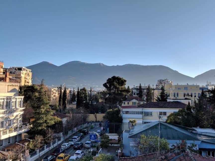 Tirana view