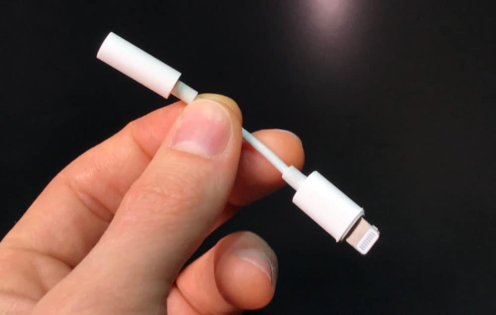 Apple headphone adapter