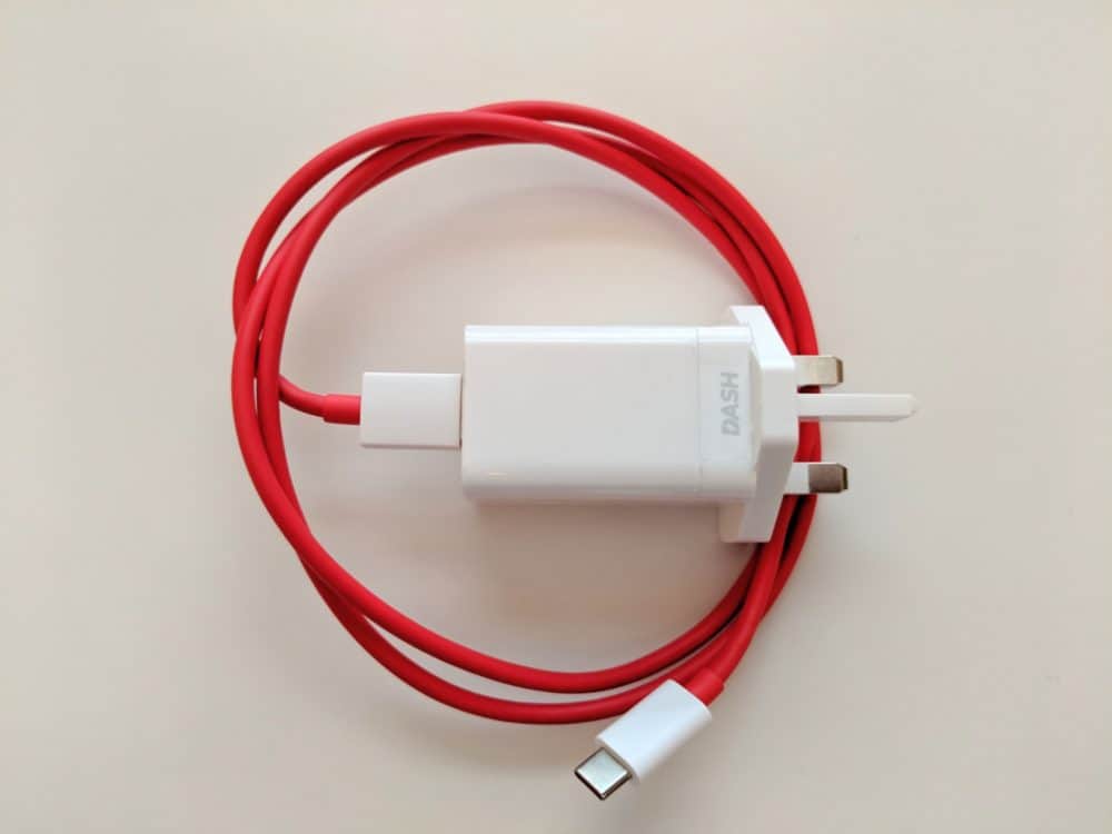 Dash charger and cable
