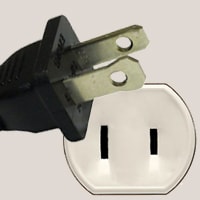 Type A plug and socket