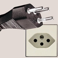 Type J plug and socket