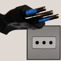 Type L plug and socket