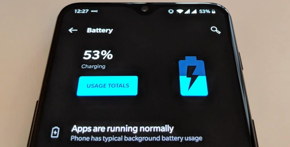 OnePlus 6T battery