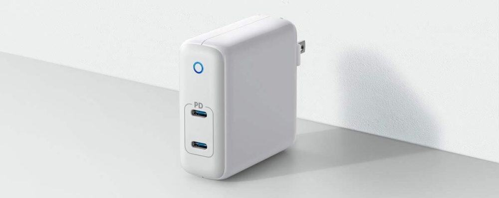 Anker Atom PD 2 beside wall