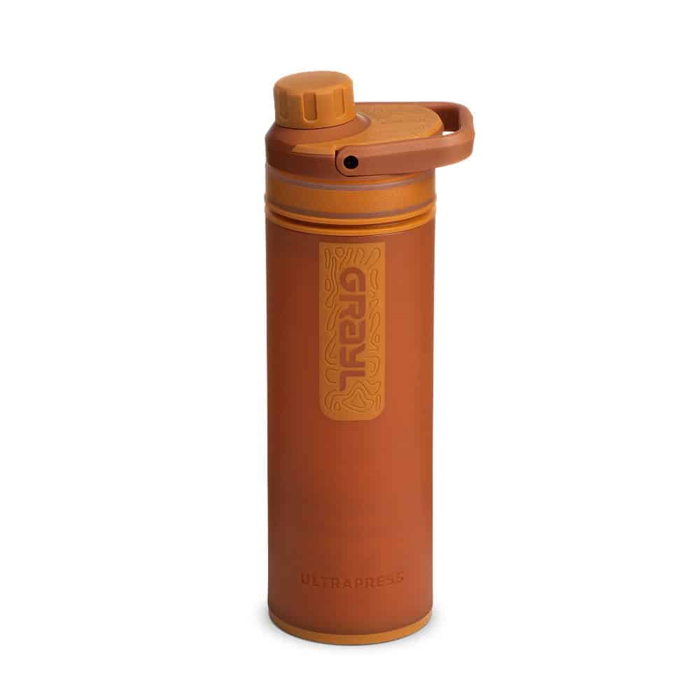 GRAYL Ultralight Water Purifier [+ Filter] Bottle (Coyote Amber)